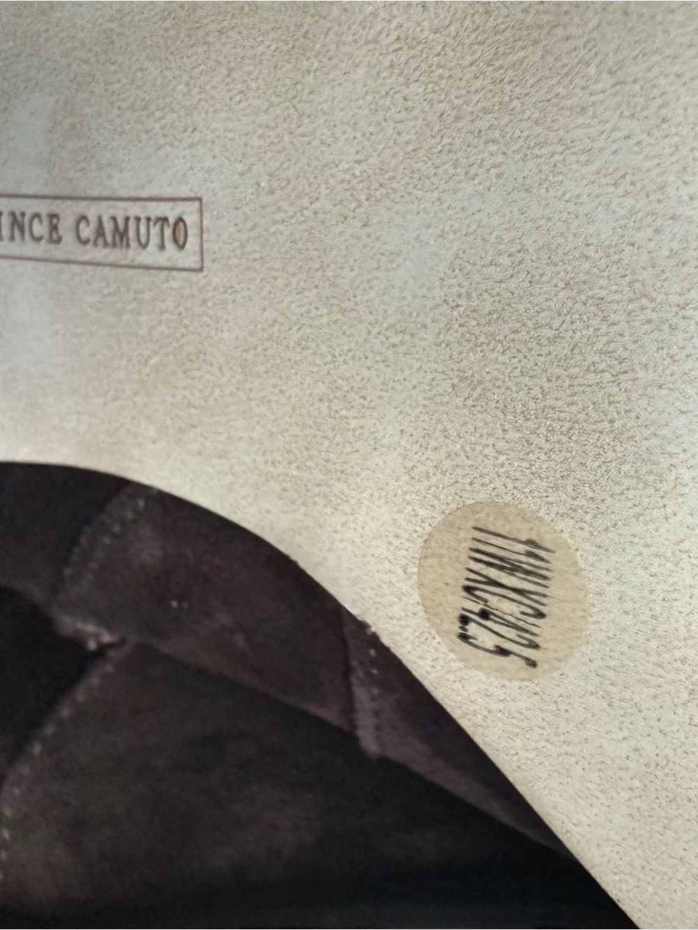 Vince Camuto Dark Brown Suede Over-the-Knee Pointed Toe Boots 11W